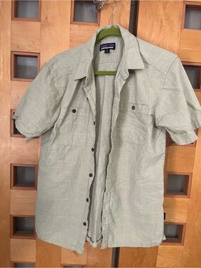 Patagonia Hemp Blend Summer Short Sleeve Shirt, M